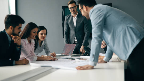 istock Business people working together on project 1183115977
