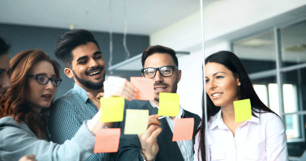 istock Business coworkers discussing new ideas 1183116032