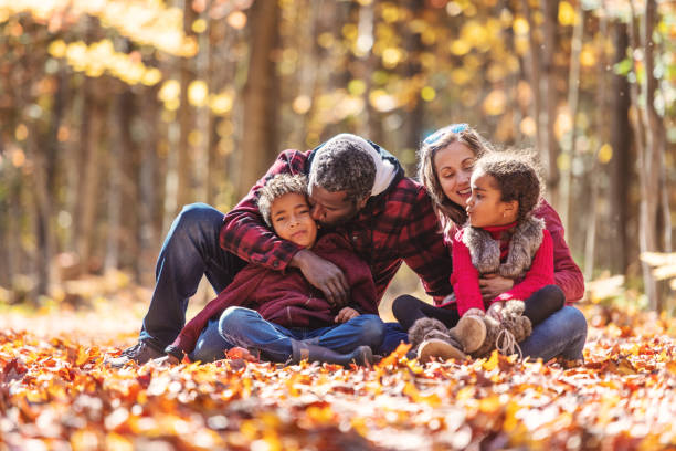 istock Mixed raced family portrait 1183117348