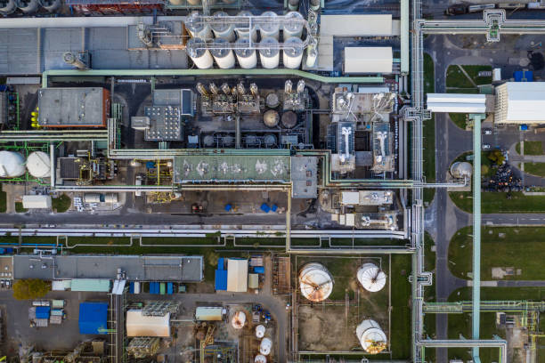 istock chemical plant drone view 1183119390