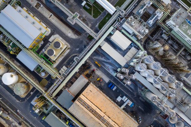 istock chemical plant drone view 1183119449