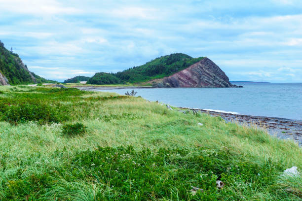 istock Landscape (near Le Buttereau) along the Cabot Trail 1183123675
