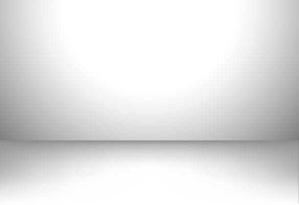 белый серый градиент студии витрина номер фон с темным и светлым на стене и пола текстуры абстрактных, пустое пространство, можно использов - 7677 stock illustrations