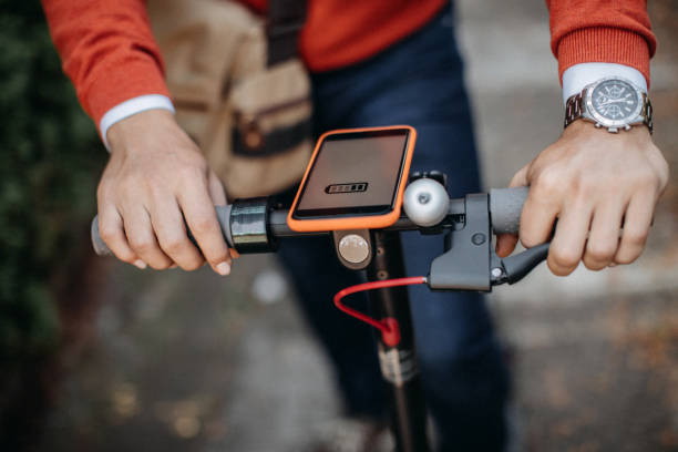 istock There is no more energy in my push scooter 1183125493