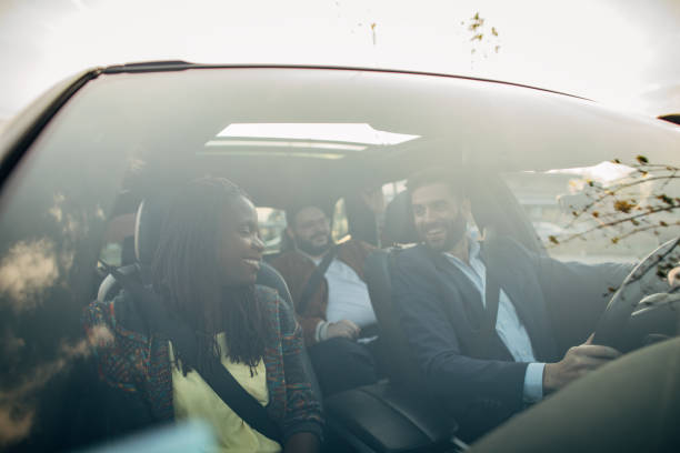 istock Friends riding in a car together 1183127858