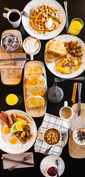 istock Breakfast, Brunch Table, No people, From Directly Above 1183131707