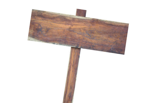 istock Old wooden sign 1183135547