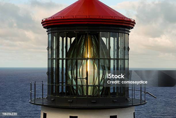 Farol De Makapuuoahu Havaí - Fotografias de stock e mais imagens de Ao Ar Livre - Ao Ar Livre, Criação humana, Céu