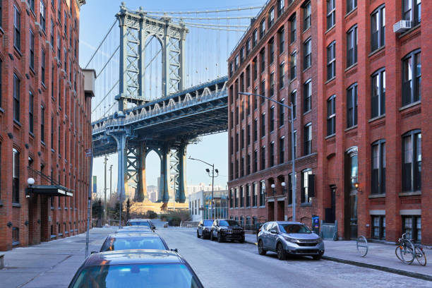 istock Manhattan bridge + DUMBO - New York City 1183147485