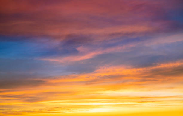 istock Sunset or sunrise sky background 1183150910