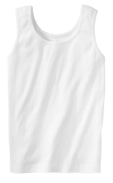 Close-up of a white running vest top White Tank Top sleeveless top stock pictures, royalty-free photos & images