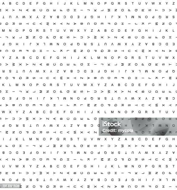 Latin Fill Background Seamless Latin Letters For Print Or Background Stock Illustration ...