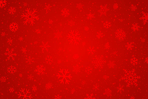 ilustrações, clipart, desenhos animados e ícones de fundo do vetor do natal - christmas winter backgrounds snowflake