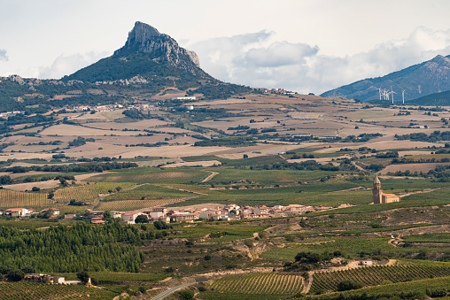 Sleeping Lion hill in Rioja Valley