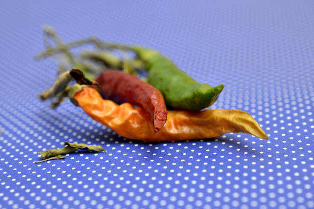 Dry Red hot chili peppers
