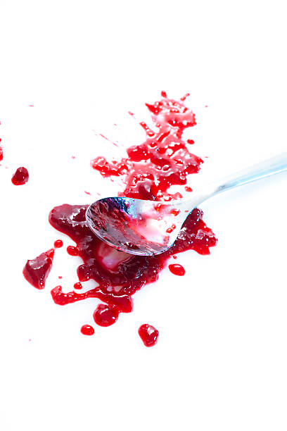 istock Blob of sour cherry jam 118316074
