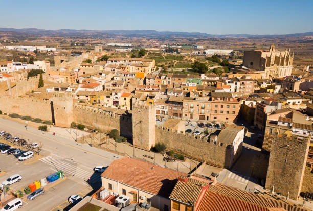 istock Ancient city Montblanc, Spain 1183165306