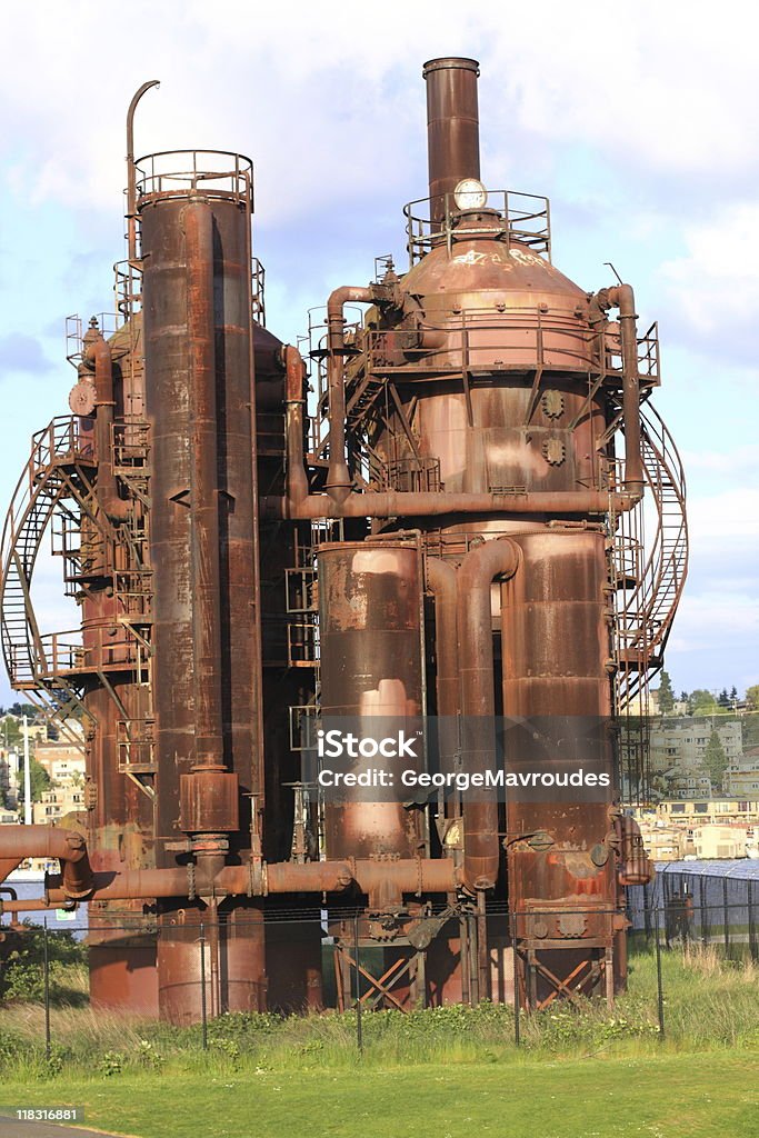 Fábricas de gás Parque, Seattle, WA - Royalty-free Ao Ar Livre Foto de stock