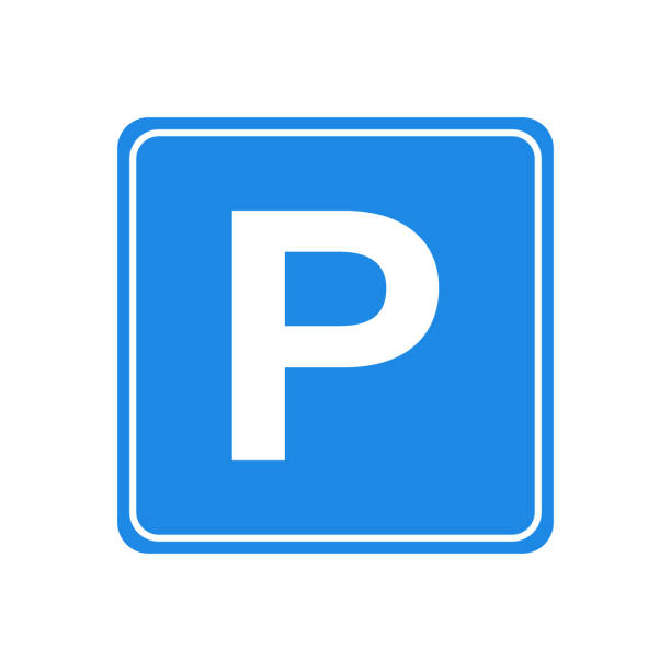 istock Parking sign on white background. Traffic icon vector. Parking icon. Parking sign vector illustration. Square design. Park icon vector. Road transport. Park outdoor. 1183169810
