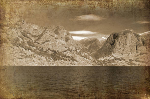istock Scenery on the coast of fjord 1183178317
