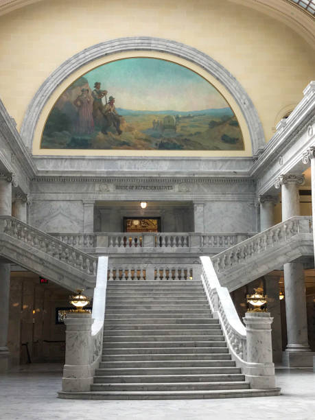 istock Inside view of the Utah State Capitol Building 1183181169