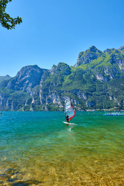 Catamaran on Lake Garda