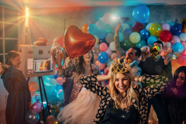 istock Photo booth at a party 1183203025