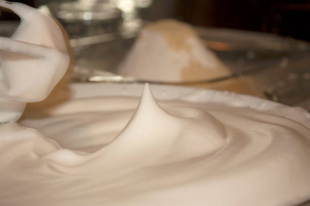 istock Whipped egg whites to nougat Beak formed 1183205054