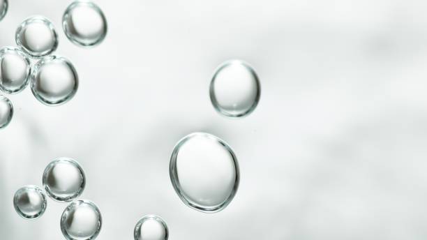 istock transparent cosmetic gas bubbles in low angle on blue background 1183206526