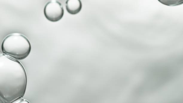 istock transparent cosmetic gas bubbles in low angle on blue background 1183206598