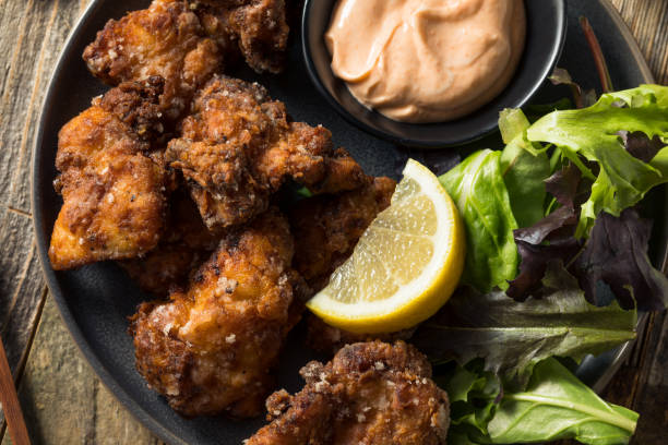 istock Homemade Japanese Fried Chicken Karaage 1183221858