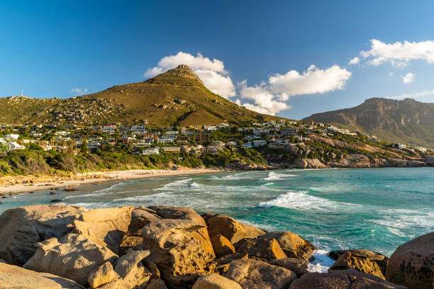 istock Turquoise beach and rocks in Cape Town 1183222226