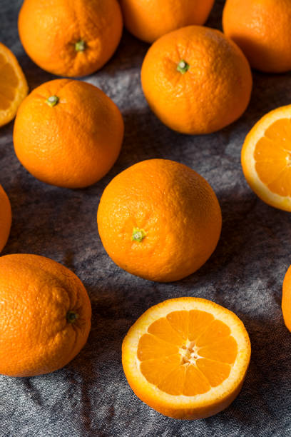 istock Fresh Organic Oranges in a Bunch 1183223215
