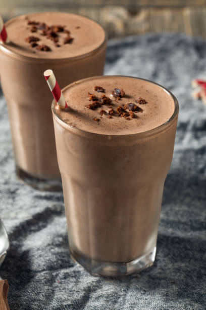 istock Homemade Chocolate Cake Milkshake 1183223466