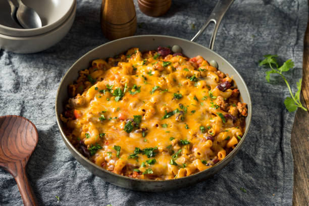 istock Homemade Chili Mac and Cheese 1183223969