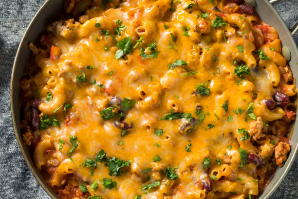 istock Homemade Chili Mac and Cheese 1183224594