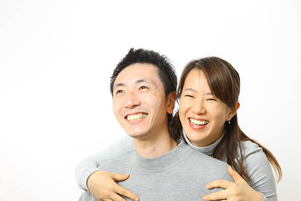 istock Japanese couple 118322940