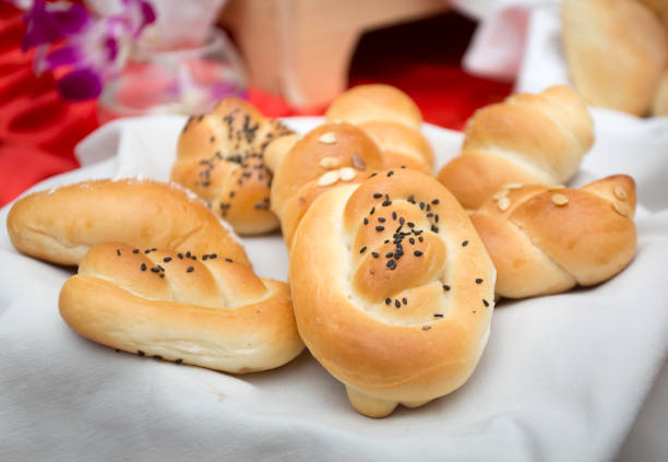 Images of various bread rolls and buns
