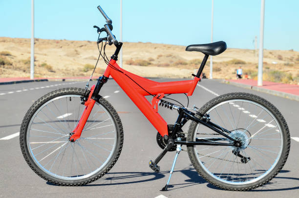 istock Full Suspension Mountain Bike 1183240108