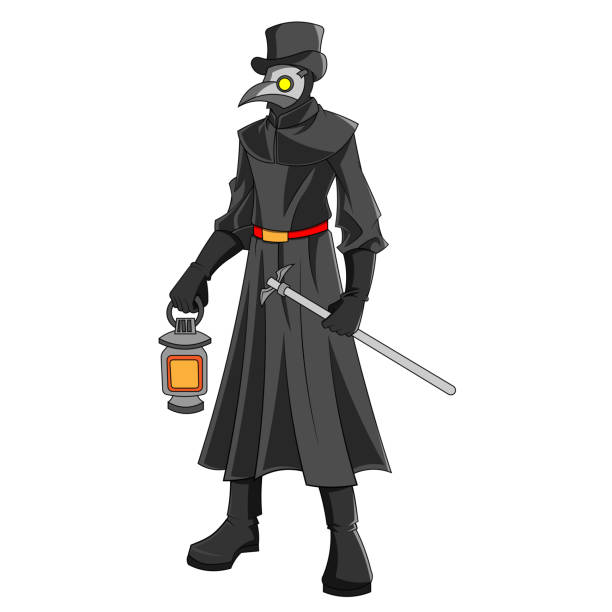 istock spooky cartoon of halloween costume 1183245284