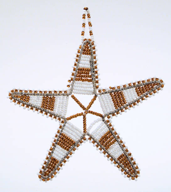 istock a beaded star Christmas tree decorations 1183247460