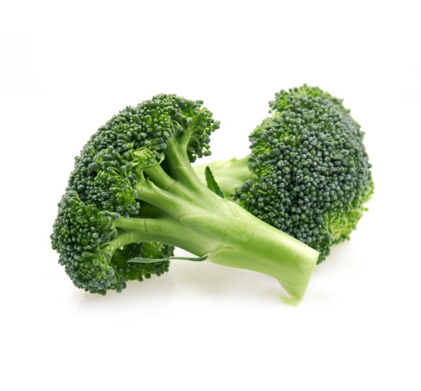istock Ripe Broccoli Isolated on White Background 1183248845