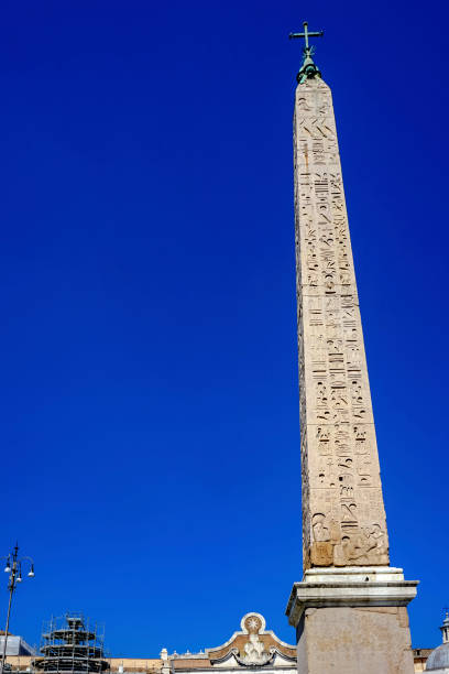 istock Ancient Egyptian Obelisk Piazza Popolo Rome Italy 1183258998