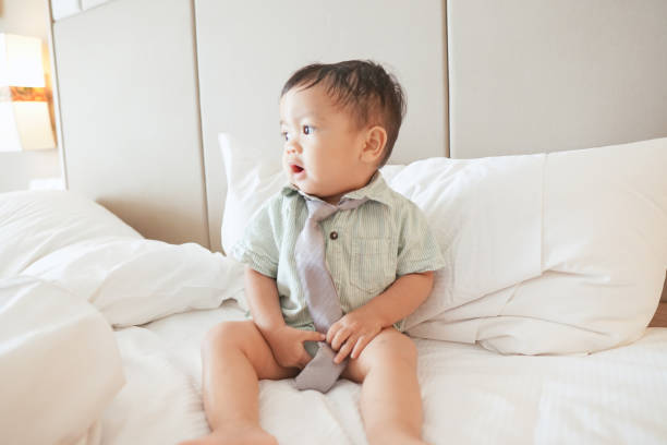istock An 18 months old toddler looking handsome but adorable 1183260441