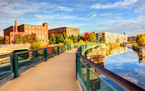Autumn in Lowell, Massachusetts