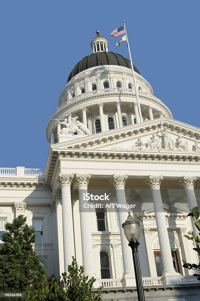 California State Capitol - Lizenzfrei Kapitol - Lokales Regierungsgebäude Stock-Foto