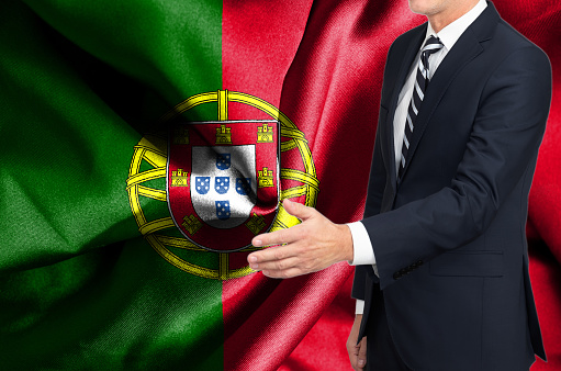 Man in suit from Portugal