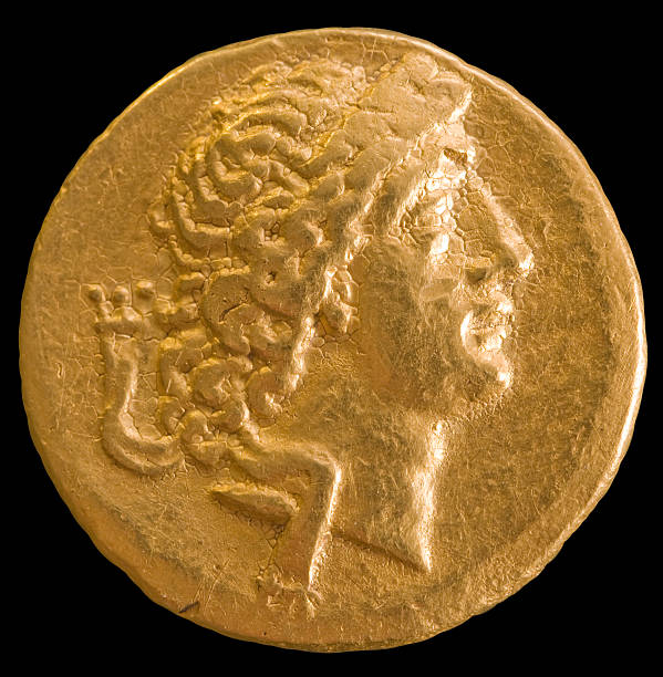istock Gold antique money. 118326999