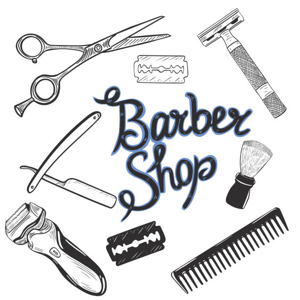 Ilustración de Herramientas De Barbería Aisladas Sobre Fondo Blanco Gráficos Vectoriales y más Vectores Libres de Derechos de Barba - Pelo facial - iStock Ilustración de Herramientas De Barbería Aisladas Sobre Fondo Blanco Gráficos Vectoriales y más Vectores Libres de Derechos de Barba - Pelo facial - iStock