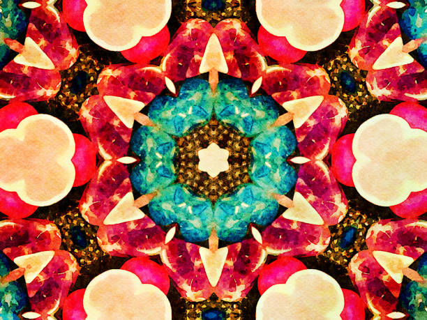 istock Watercolor Mandala Illustration 1183280398